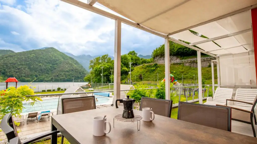 Family Wellness Camping al Sole direkt am Ledrosee bei Molina di Ledro – 5
