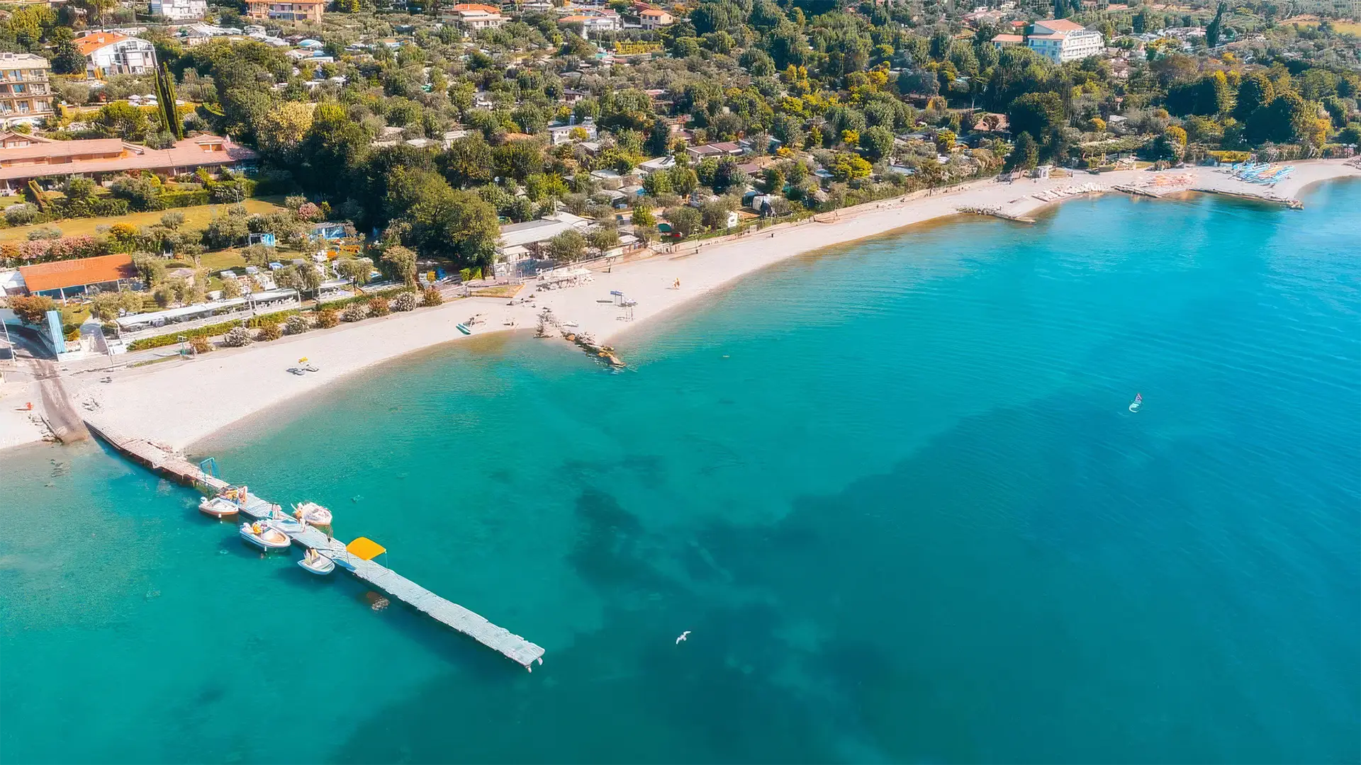 Camping Porto in Moniga del Garda am Gardasee