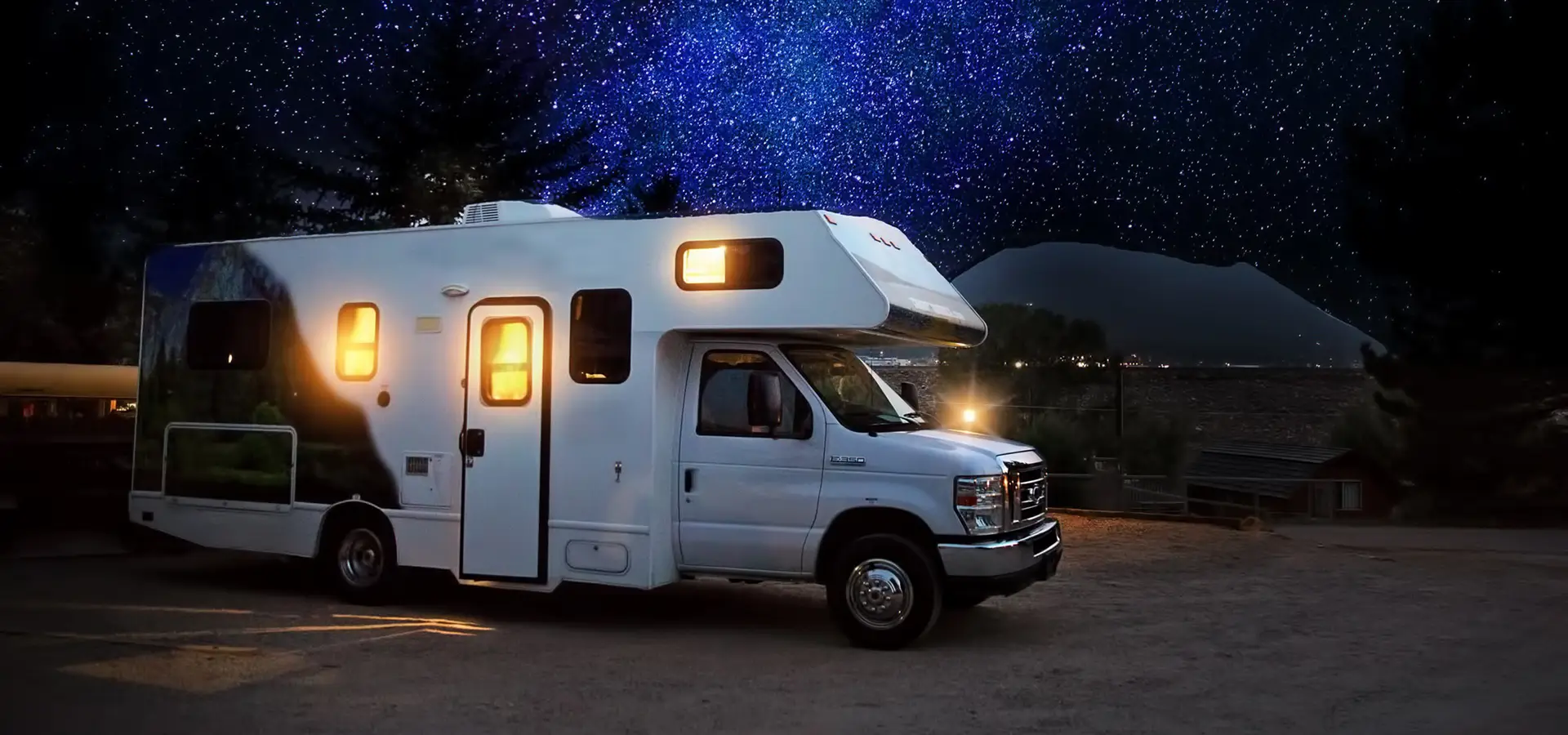 Camping mit Wohnmobil